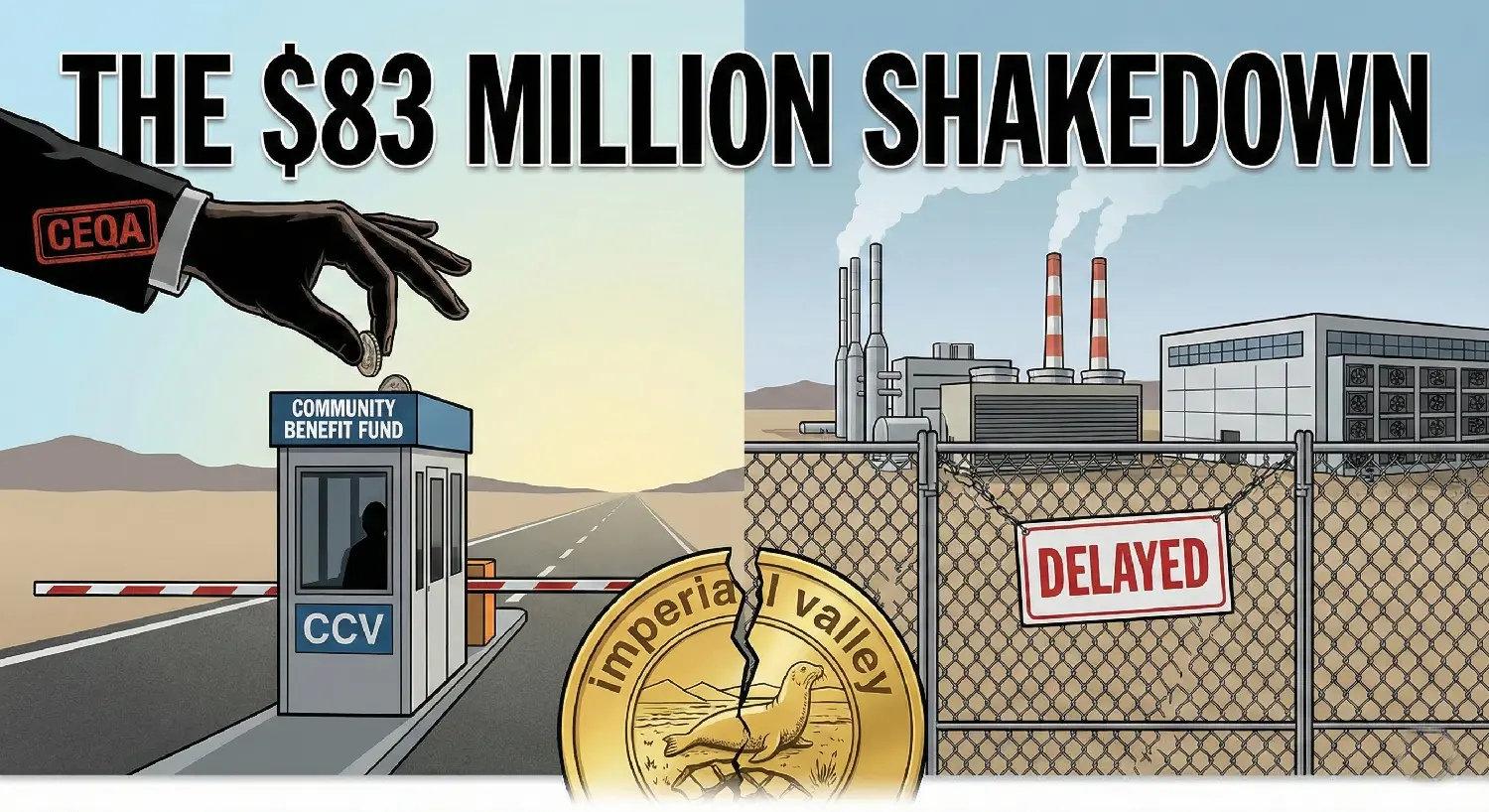 The $83 Million Shakedown: How "Environmental Advocacy" Became a Protection Racket in Imperial County